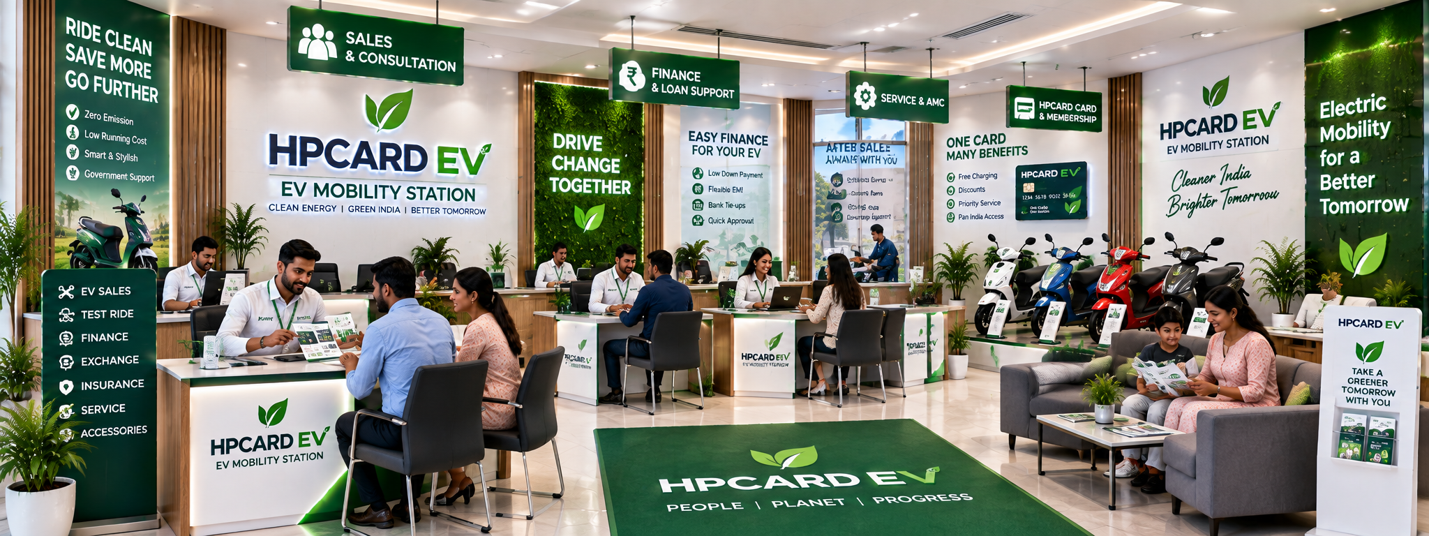 HPCARD EV Mobility Station Banner 8