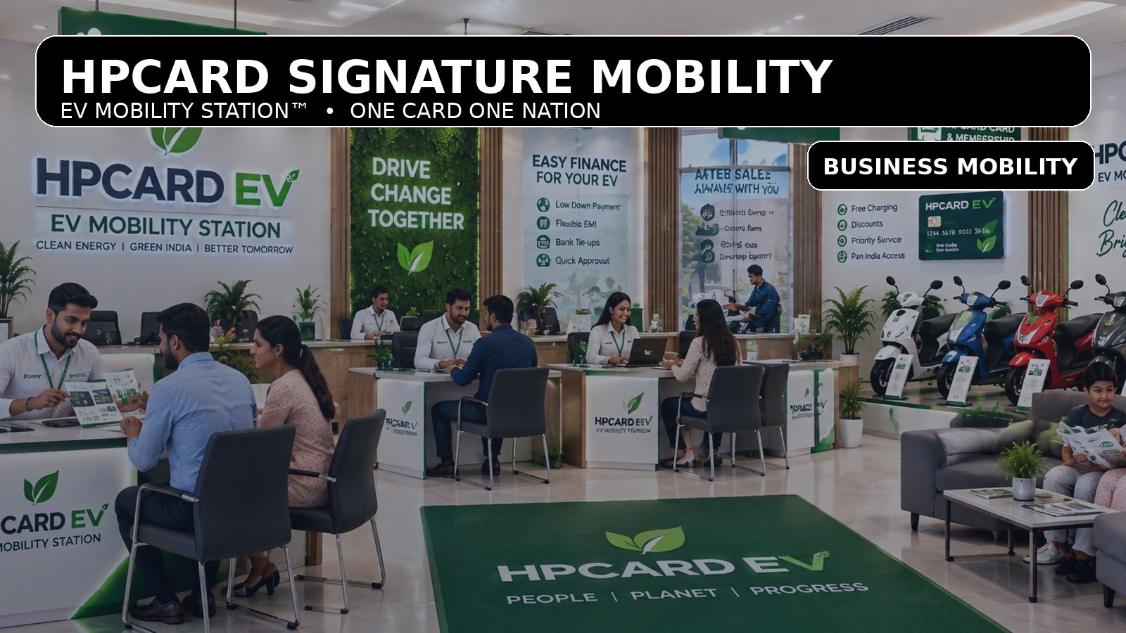HPCARD Signature Mobility smart card